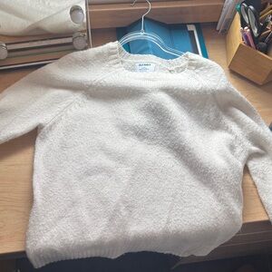 Old Navy Women's Soft White Sweater